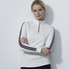 DS Ivory Long Sleeve Race Stripe Top