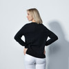 DS Bolzano Black V-Neck Knit Sweater