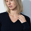 DS Dark Navy Cable Knit Sweater