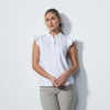 DS Albi White Frill Sleeveless Top