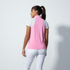 DS Maja Pink Cap Sleeve Polo Shirt