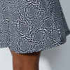 DS Kyoto Black Print Skort 18"