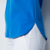 DS Acerra Cosmic Blue Sleeveless Polo Shirt