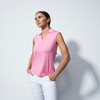DS Anzio Pink Sky Sleeveless Polo Shirt