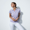 DS Candy Violet Cap Sleeve Polo Shirt