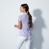 DS Candy Violet Cap Sleeve Polo Shirt