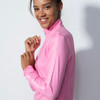 DS Pink Sky Midlayer Half Neck Long Sleeve Top