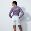 DS Marac Multi Leaf Long Sleeve Polo Shirt