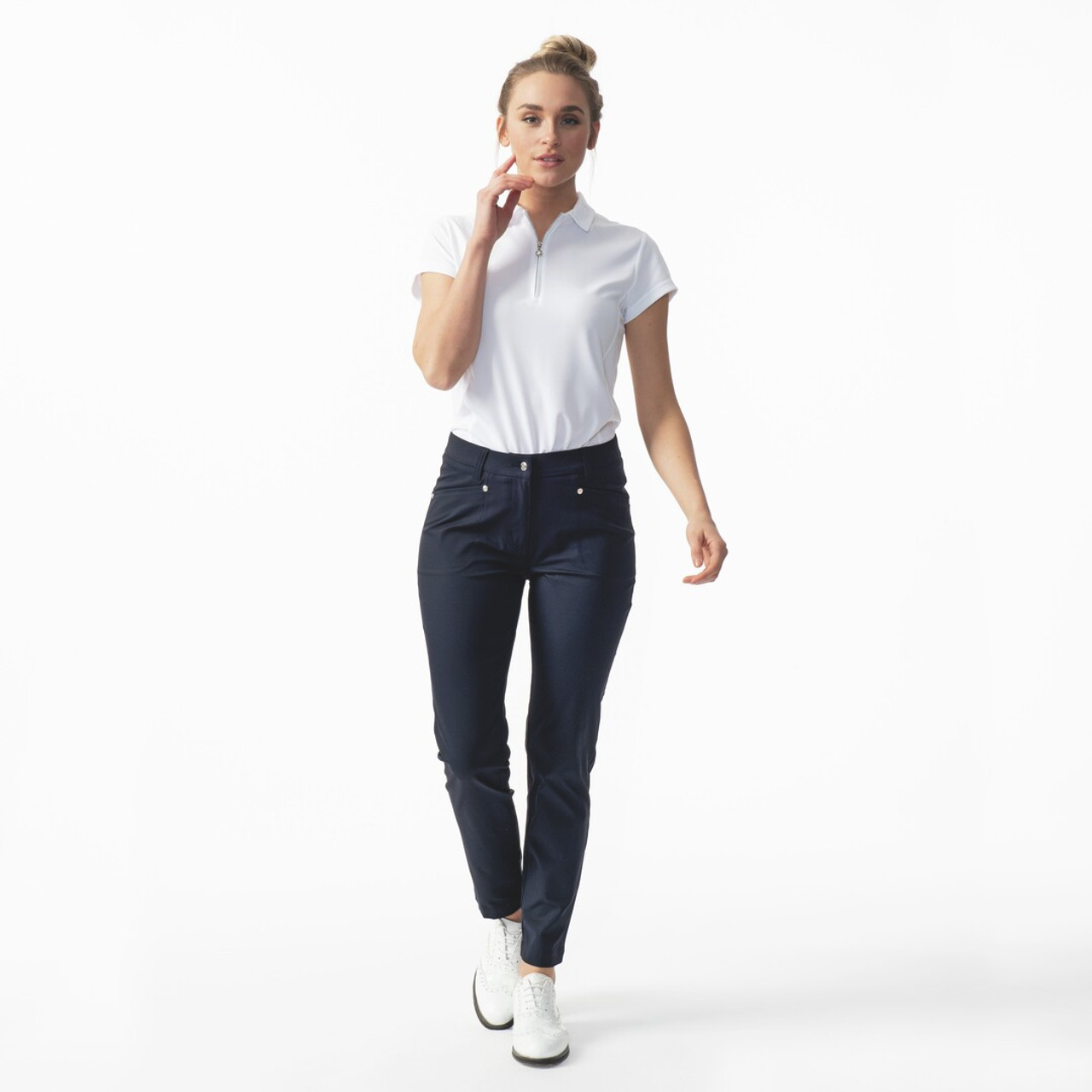 Lyric Navy Pants 34