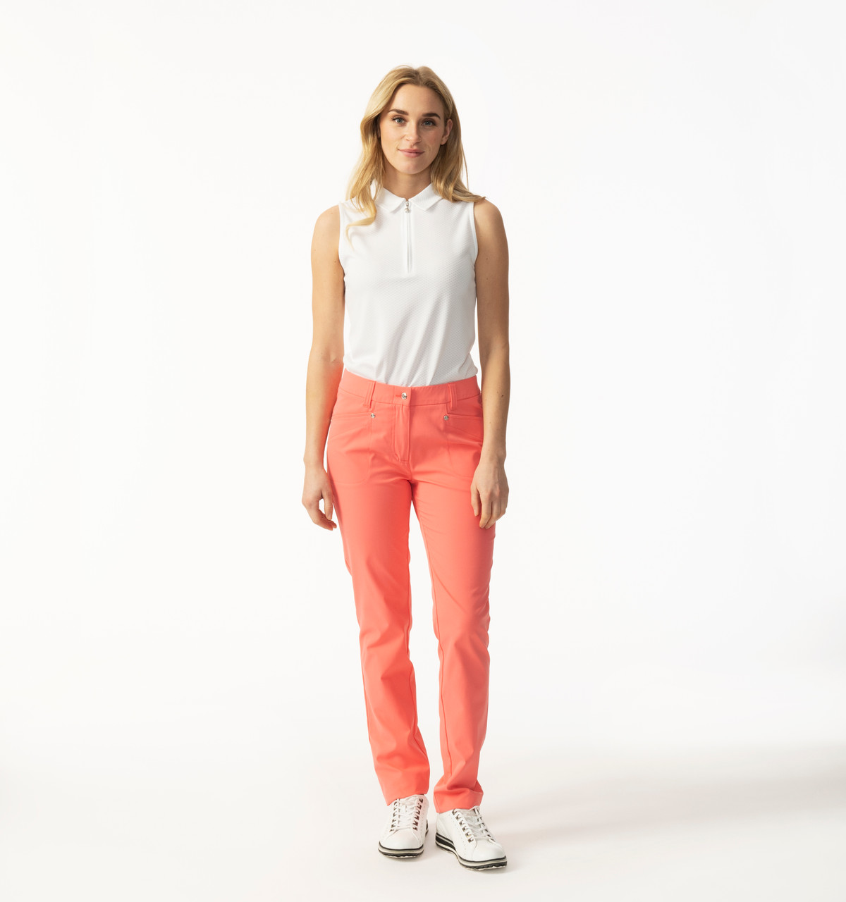 Daily Sports Lyric Sky Ankle Golf Pants - Pink - Fore Ladies - Golf Dresses  and Clothes, Tennis Skirts and Outfits, and Fashionable Activewear