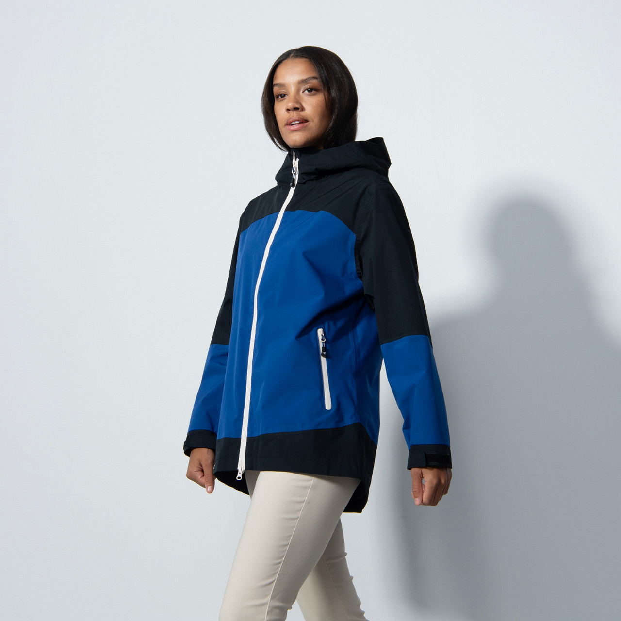 DS Faenza Black and Blue Rain Jacket Daily Sports USA