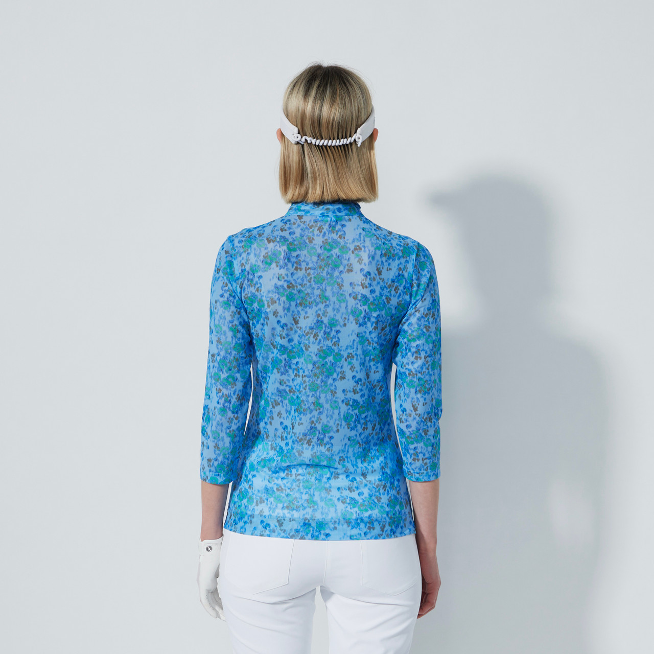 フーディニTree Polo Shirt S Breeze Blue Light brrr-eeze-heather-performance-