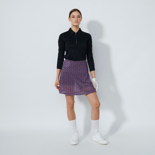 DS Breeze Delusion Black Print Skort