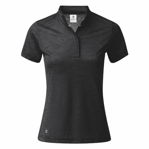Ajaccio Black Short Sleeve Polo Shirt