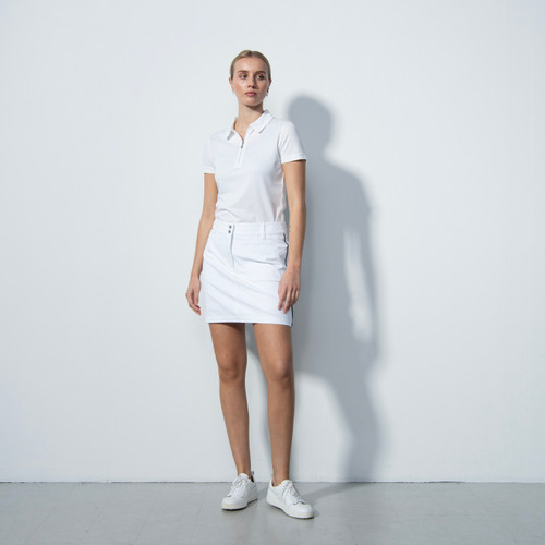 DS Glam White Skort 18"