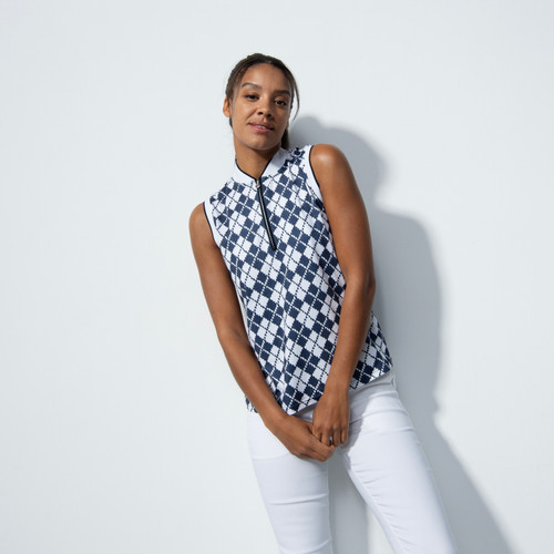 トップス ERL llic Argyle Vest MLW-4C-AB03_WHT-2_702bc5f6-
