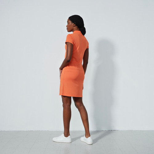 DS Ballina Orange Cap Sleeve Dress