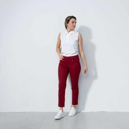 DS Lyric Umbria Red Ankle Pants