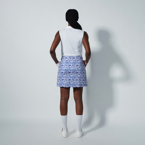 DS Carira Power Blue and White Print Skort 20"