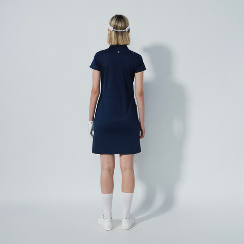 DS Peoria Dark Navy Cap Sleeve Dress