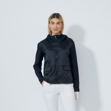 DS Relaxed Black Hooded Midlayer Jacket | Daily Sports USA
