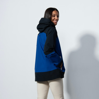 【oan】Loose Fit Black Blue Jacket DS Faenza Black and Blue Rain Jacket | Daily Sports USA