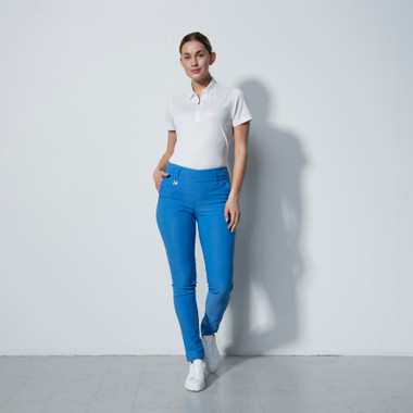 【oan】Damage Medium Blue Pants Damage Washed Denim Pants-Medium Blue - filluminate | 60