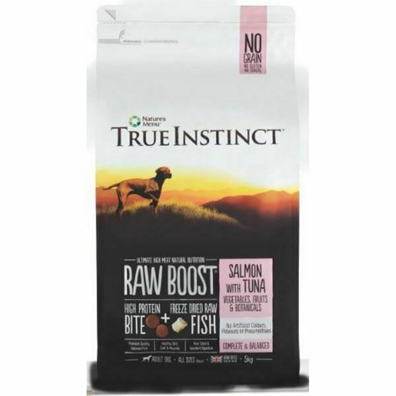 True instinct hot sale natures menu