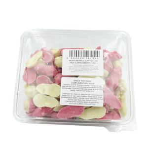 Monster Mice Strawberry & Milk Chocolate Dog Treats 1kg Monster Mice Strawberry & Milk Chocolate Dog Treats 1kg