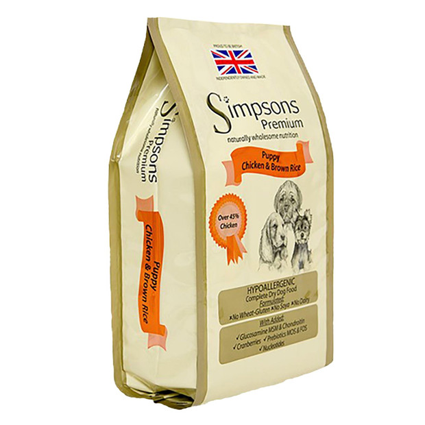 Simpsons Premium Dog for Puppies 12kg