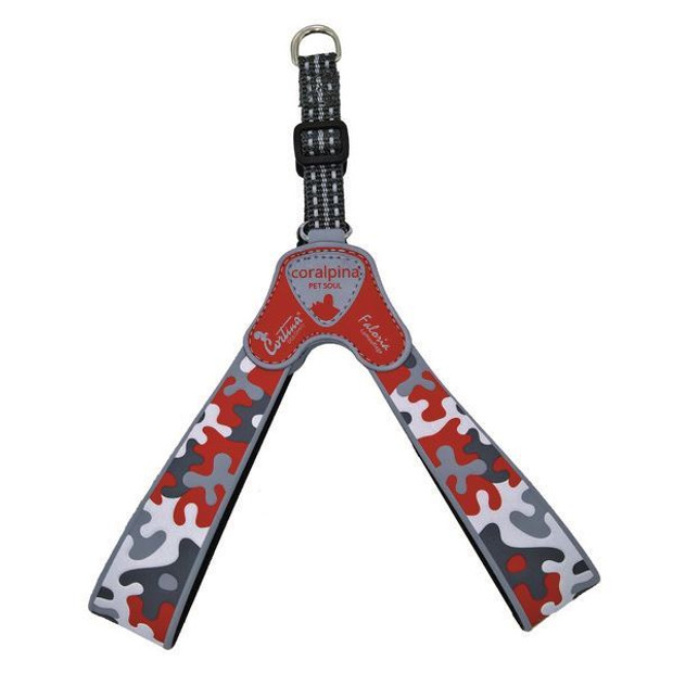 Coralpina Faloria Red Camouflage Dog Harness