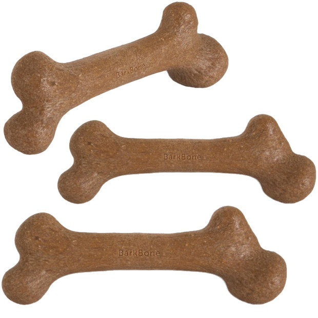 Pet Qwerks Peanut Butter Dinosaur BarkBone Dog Chews