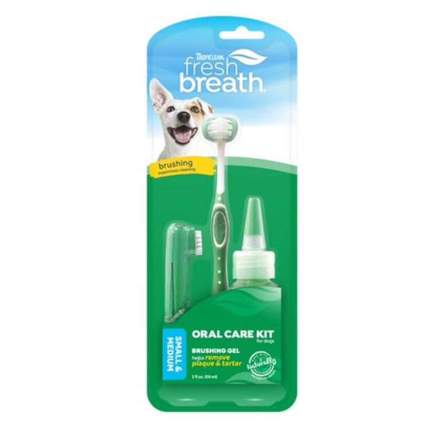 TropiClean Oral Care Kit for Small Dogs