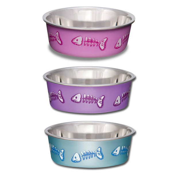 Bella Bowl Extra Small Fish Cat Pet Dish Dishwasher Safe Feeder