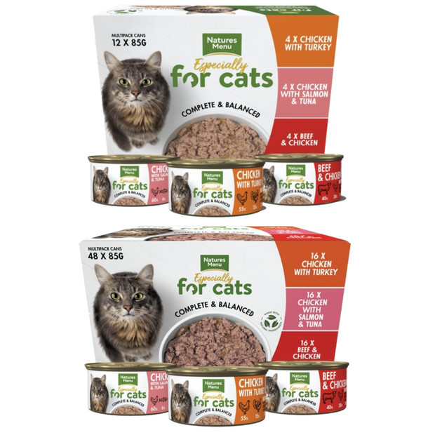 Natures Menu Especially for Cats Multipack Food High Protein Meal