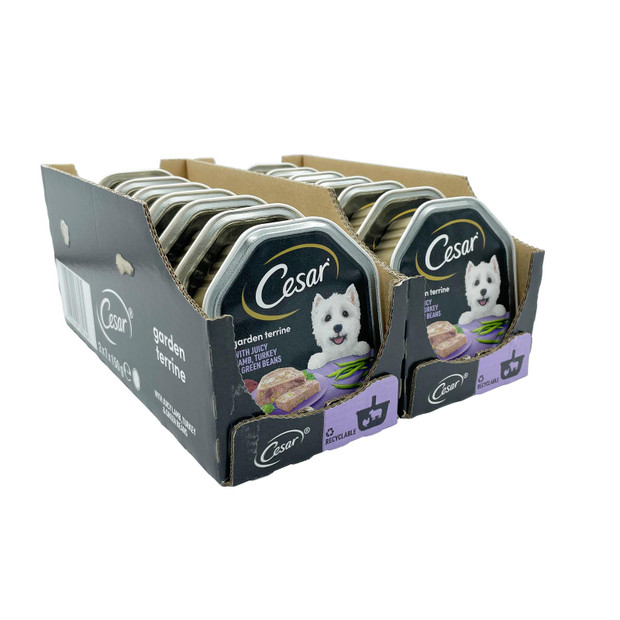 Cesar Garden Terrine Juicy Lamb Turkey & Green Beans 14x150g