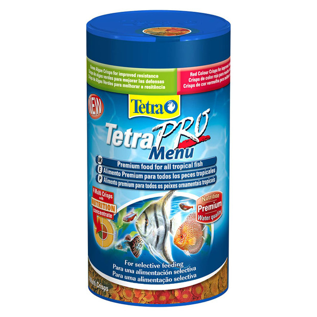 Tetra Pro Menu Food for Tropical Fish 64g