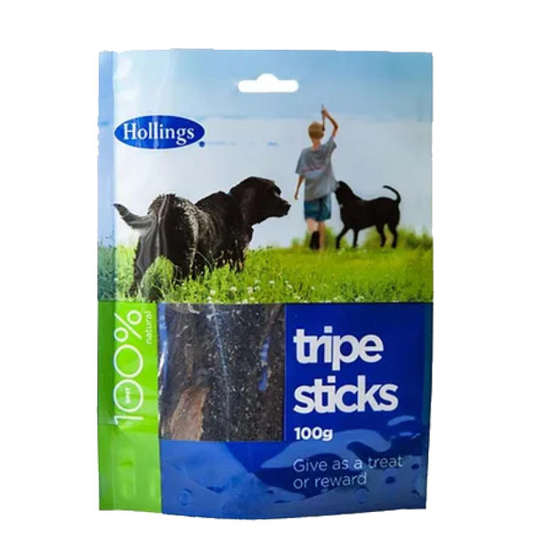 Hollings Dog Treat Tripe Sticks 100% Natural Snack