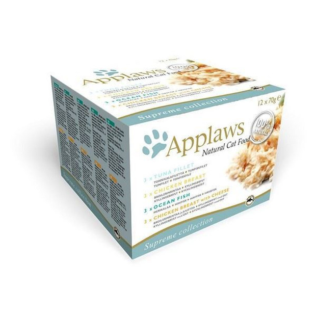 Applaws Adult Wet Cat Food Supreme Selection 12Pk x 70g