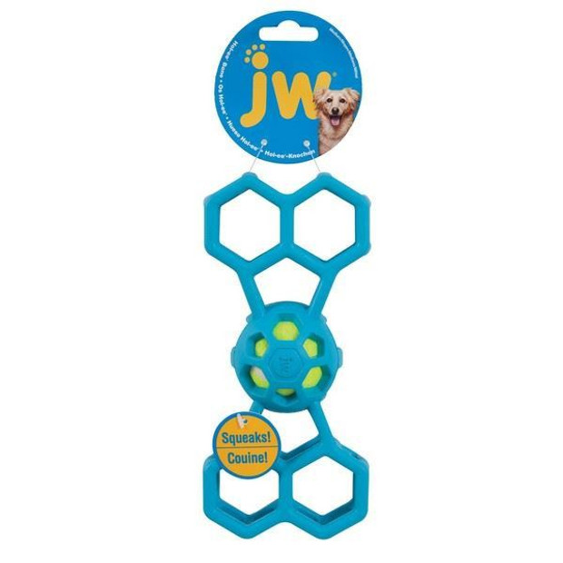 JW Hol-ee Dog Toy Bone With Squeaker Medium 20cm