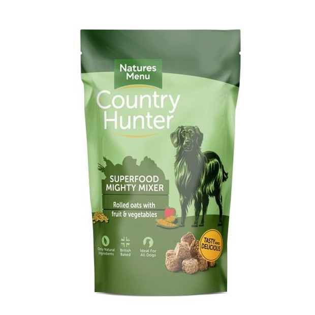 Natures Menu Country Hunter Dog Superfood Crunch Mighty Mixer Pet Food