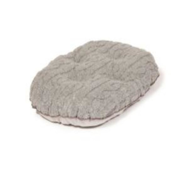 Danish Design Bobble Pewter Quilted Mattress Dog Bed 89cm