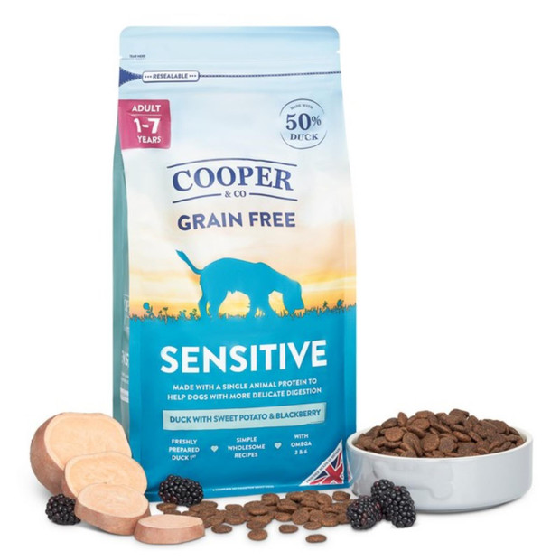 Cooper & Co Sensitive Dry Dog Food Duck Sweet Potato & Blackberry
