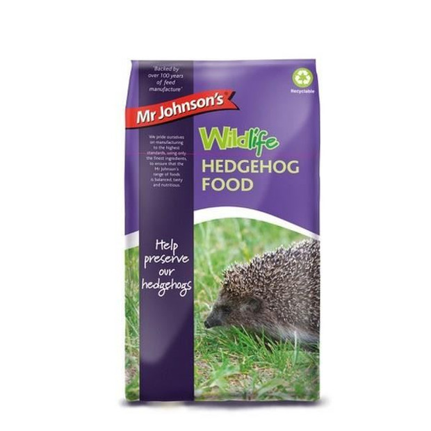 Mr Johnson's Wildlife Hedgehog Food Kibble Vitamins Tasty Crunchy Meal