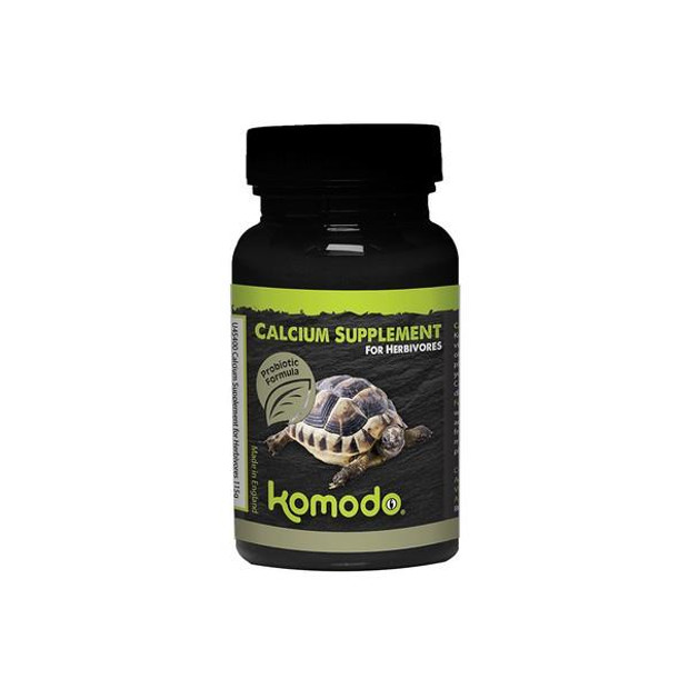 Komodo Calcium Supplement For Herbivores 115g Tub