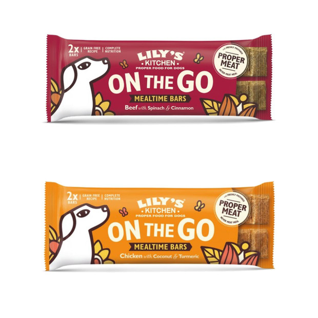 Lily's Kitchen Dog On The Go  Mealtime Bar Pet Snack