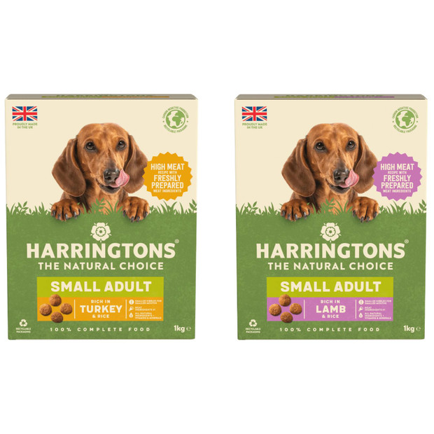 Harrington's Small Breed Dry Adult 8+ Dog Food Meat Meal