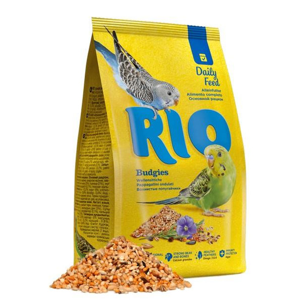 Rio Daily Feed for Budgerigars Seed & Grain Mixture 500g Bag