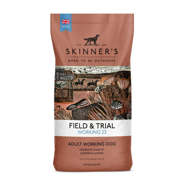Skinner’s Field & Trial Working 23 Working Dry Dog Food 15kg Bag