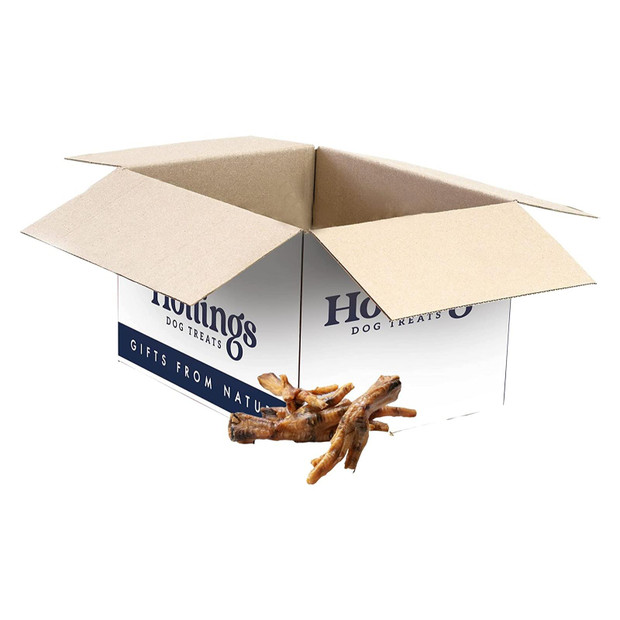 Hollings Chicken Feet Dog Treat Grain Free Pet Snack